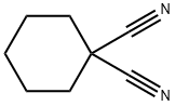 1,1-Cyclohexanedicarbonitrile Struktur