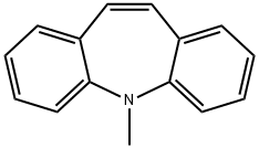 5-Methyl-5H-dibenz[b,f]azepine Struktur