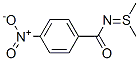 N-(4-Nitrobenzoyl)-S,S-dimethylsulfilimine Struktur