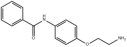 Benzamide, N-[4-(2-aminoethoxy)phenyl]- (9CI) Struktur