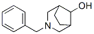 3-BENZYL-3-AZABICYCLO[3.2.1]OCTAN-8-OL Struktur