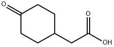 (4-OXOCYCLOHEXYL)ACETIC ACID Struktur