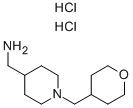 [1-(TETRAHYDRO-2H-PYRAN-4-YLMETHYL)PIPERIDIN-4-YL]METHYLAMINE DIHYDROCHLORIDE Struktur