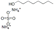 ALPHA-SULFO-OMEGA-(OCTYLOXY)-POLY(OXY-1,2-ETHANEDIYL) AMMONIUM SALT Struktur