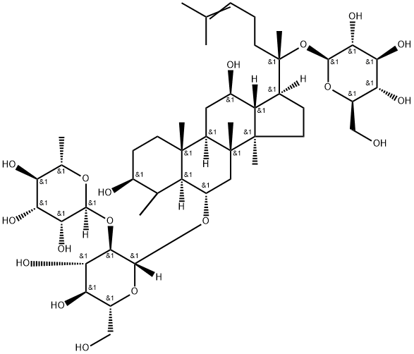 6α-[2-O-(α-L-ラムノピラノシル)-β-D-グルコピラノシルオキシ]-20-(β-D-グルコピラノシルオキシ)ダンマラ-24-エン-3β,12β-ジオール price.