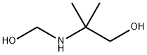 2-[(hydroxymethyl)amino]-2-methylpropanol Struktur