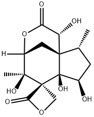 (1R,6S)-4,5,6a,7,8,9,9a-ヘプタヒドロ-1,5α,6aα,7α-テトラヒドロキシ-5,9β-ジメチルスピロ[6H-4α,9aα-メタノシクロペンタ[d]オキソシン-6,3'-オキセタン]-2,2'(1H)-ジオン price.