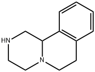 1,3,4,6,7,11b-Hexahydro-2H-pyrazino[2,1-a]isoquinoline Struktur