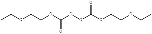 Di-2-ethoxyethyl peroxy dicarbonate Struktur