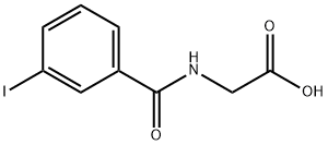 m-Iodohippurate Struktur