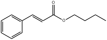 2-Propenoic acid, 3-phenyl-, butyl ester, (2E)- Struktur