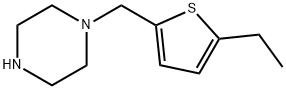 Piperazine, 1-[(5-ethyl-2-thienyl)methyl]- (9CI) Struktur