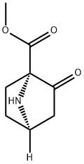 7-Azabicyclo[2.2.1]heptane-1-carboxylicacid,2-oxo-,methylester,(1S,4R)-(9CI) Struktur