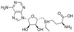 S-adenosylethionine Struktur