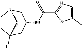 2-Thiazolecarboxamide,N-(1R,3R,5R)-1-azabicyclo[3.2.1]oct-3-yl-5-methyl- Struktur