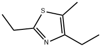 2,4-Diethyl-5-methylthiazole Struktur