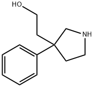 2-(3-PHENYLPYRROLIDIN-3-YL)ETHANOL Struktur