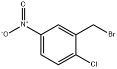 2-(BROMOMETHYL)-1-CHLORO-4-NITROBENZENE Struktur