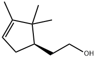 (R)-2,2,3-trimethylcyclopent-3-ene-1-ethanol Struktur