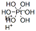 DIHYDROGEN HEXAHYDROXYPLATINATE(IV) Struktur