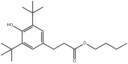 Benzenepropanoic acid, 3,5-bis(1,1-dimethylethyl)-4-hydroxy-, butyl ester