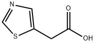 1,3-THIAZOL-5-YLACETIC ACID Struktur