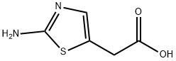 2-aminothiazol-5-acetic acid Struktur