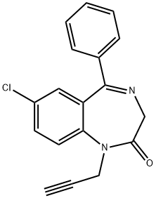 pinazepam Struktur