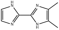 2,2-Bi-1H-imidazole,  4,5-dimethyl- Struktur