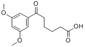 6-(3,5-DIMETHOXYPHENYL)-6-OXOHEXANOIC ACID Struktur