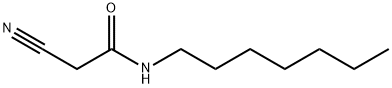 2-CYANO-N-HEPTYLACETAMIDE Struktur