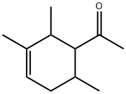 Ethanone, 1-(2,3,6-trimethyl-3-cyclohexen-1-yl)- (9CI) Struktur