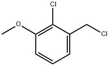 2-CHLORO-3-METHOXYBENZYL CHLORIDE Struktur