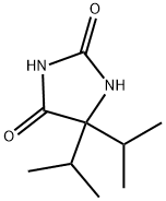 5,5-dipropan-2-ylimidazolidine-2,4-dione Struktur