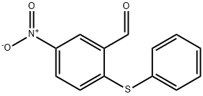 5-NITRO-2-(PHENYLTHIO)BENZALDEHYDE Struktur