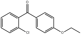 2-CHLORO-4'-ETHOXYBENZOPHENONE Struktur