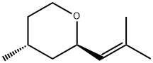 (-)-TRANS-ROSE OXIDE Struktur