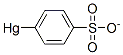 4-mercuribenzene sulfonate Struktur