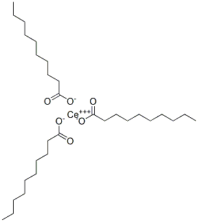 cerium(3+) decanoate Struktur