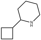 2-Cyclobutyl-piperidine Struktur