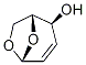 1,6-Anhydro-2,3-dideoxy--erythro-hex-2-enopyranose Struktur