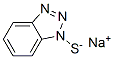 sodium 1H-benzotriazolethiolate Struktur