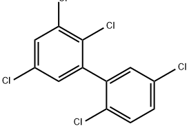 2,2',3,5,5'-戊氯聯(lián)苯 結(jié)構(gòu)式