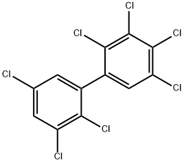 2,2',3,3',4,5,5'-七氯聯(lián)苯 結構式