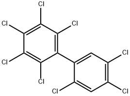 2,2',3,4,4',5,5',6-八氯聯(lián)苯 結(jié)構(gòu)式