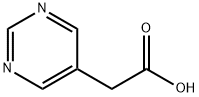 5-ピリミジン酢酸 化學(xué)構(gòu)造式