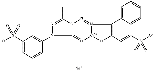 Natrium-[4-[[4,5-dihydro-3-methyl-5-oxo-1-(3-sulfophenyl)-1H-pyrazol-4-yl]azo]-3-hydroxynaphthalin-1-sulfonato(4-)]chromat(1-)