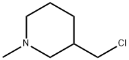 3-(chloromethyl)-1-methylpiperidine Struktur