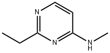 4-Pyrimidinamine, 2-ethyl-N-methyl- (9CI) Struktur