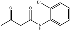 N-(2-bromophenyl)-3-oxobutanamide Struktur